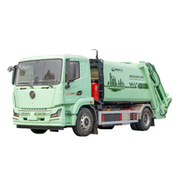 Tracteur à bas prix manuel nouveau camion compacteur à ordures électrique