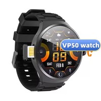 VP50 Sistema Android Reloj inteligente Amoled Cámara inalámbrica 4G Sistema de posicionamiento global Rastreador Reloj despertador de goma Todas las redes SIM