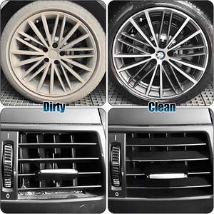 Kit di 8 Spazzole per Ruote con Manico Lungo e Flessibile per Pulizia Auto, Pneumatici e Cerchioni - Product Image 6