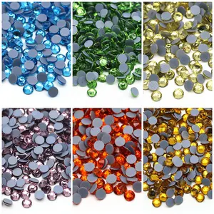 Factory Direct Sales Of Shiny Glass Hotfix Rhinestones For Clothing Decoration