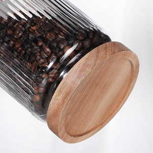 Cà phê đậu Jar <span class=keywords><strong>container</strong></span> với nắp đồ dùng nhà bếp hộp lưu trữ thực phẩm con dấu lưu trữ chum với nắp đậy kín - Product Image 3