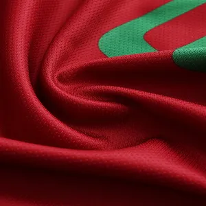 Camiseta <span class=keywords><strong>de</strong></span> Fútbol <span class=keywords><strong>de</strong></span> <span class=keywords><strong>Portugal</strong></span> para Hombre, <span class=keywords><strong>de</strong></span> Alta Calidad, Último Modelo Europeo, Manga Corta, Cómoda, Sublimada, <span class=keywords><strong>de</strong></span> Secado Rápido - Product Image 6