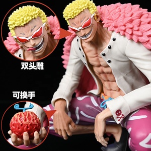 Estilo caliente al por mayor japonés una pieza <span class=keywords><strong>figura</strong></span> de acción 16cm <span class=keywords><strong>Donquixote</strong></span> <span class=keywords><strong>Doflamingo</strong></span> modelo muñeca para regalos - Product Image 2