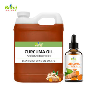 100% Ekstrak Tanaman Curcuma Longa Alami Murni Minyak Esensial Kunyit Organik untuk Aromaterapi Diffuser, Pencerah Kulit - Product Image 1