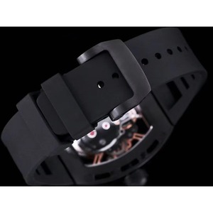 Unique Black Ceramic Skeleton Tourbillon Diver Men's <b>Automatic</b> Mechanical Watch Power Reserve 50 Bar Water Resistance Sports - Product Image 5