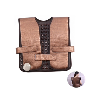 Pop Relax Spa perawatan kesehatan bahu punggung sabuk pijat jaket panas bantalan pemanas infra merah terapi batu turmalin penghilang nyeri - Product Image 1