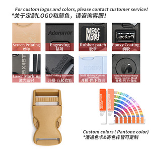 หัวเข็มขัดเสื้อชูชีพแบบพองเร็ว A009 ขนาด 20-50 มม. วัสดุ POM สำหรับอุปกรณ์นิรภัยทางน้ำ - Product Image 3