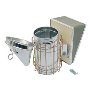 Pulverizador de Humo de Acero Inoxidable y Lámina de Hierro, Transmisor de Humo con Aislamiento Térmico de Panal, Repelente de Abejas, Equipo de Apicultura - Product Image 4