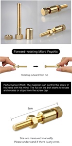 Ma thuật tâm vít đóng lên hạt ma thuật tự xoay vi ảo thuật tâm linh cho ảo thuật gia - Product Image 6