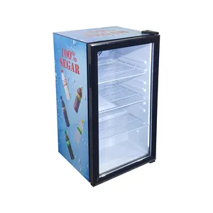 Meisda SC98 98L réfrigérateur de restaurant en acier inoxydable avec lumière led