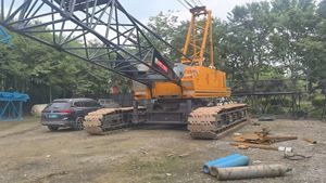 תנאי עבודה מעולה עגורנים בשימוש hitachi 150 טון 150 t k700 kh700m מנוף עם jibs זבוב למכירה - Product Image 2