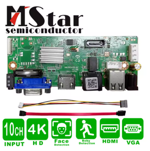 XM NBD80S10S-KL10ch 4K H.265 NVR Board CPU Xmeye Video Recorder - Product Image 5