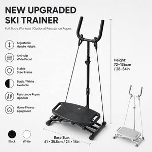 Máquina de Ejercicios Abdominales para el Hogar, Equipo de Fitness para Entrenamiento del Core, Soporte Desmontable Ajustable en Altura con Juego de Bandas de Resistencia - Product Image 3