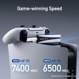 Lexar 2TB 4TB 8TB Play 2280 Se Pcie 4.0 SSD 带散热器 适用于 Ps5 - Product Image 6