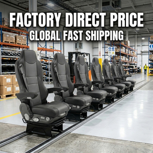 Asiento con Suspensión Neumática para <span class=keywords><strong>Camiones</strong></span> Pesados Peterbilt, Kenworth, Freightliner, Mack International, Asiento para Conductor <span class=keywords><strong>de</strong></span> Camión Semi Americano - Product Image 6