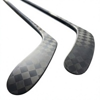 1 pièce MOQ RSY RSY-III Bâton de hockey sur glace en fibre de carbone 18K Haute résistance Léger Durable Sûr Personnalisé pour les clubs de hockey
