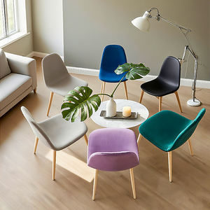 Wholesale Amy Green China Modern <strong>Cheap</strong> <strong>Comfy</strong> Luxury Leisure Kitchen Restaurant Upholstered Dining <strong>Chairs</strong> - Product Image 2