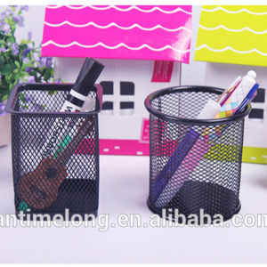 Porte-stylo de bureau en maille, étui à crayons, porte-stylo avec logo mtl - Product Image 1