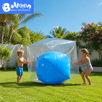 Bloc de glace gonflable personnalisé pour la décoration d'événements festifs, la publicité commerciale, les événements de carnaval