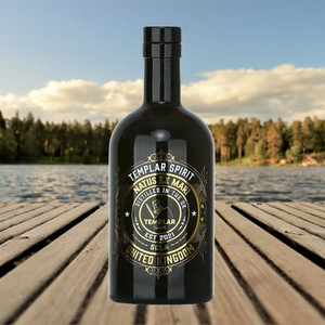 Offre Spéciale – Bouteille en Verre Noire Personnalisée <span class=keywords><strong>de</strong></span> Qualité Supérieure pour Liqueur, <span class=keywords><strong>Gin</strong></span>, Whisky, Vodka et Spiritueux – 500ml, 700ml, 750ml, 1000ml - Product Image 1