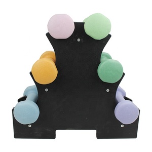 Commercio all'ingrosso della fabbrica logo personalizzato peso libero vinile o Neoprene rivestito manubrio con 1kg 2 <span class=keywords><strong>kg</strong></span> <span class=keywords><strong>3</strong></span> <span class=keywords><strong>kg</strong></span> - Product Image 5