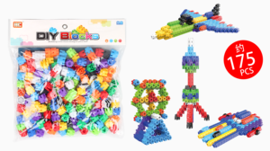 Giáo dục DIY Nhựa hình lục giác mô hình khối xây dựng Xây dựng đồ chơi thiết lập cho <span class=keywords><strong>5</strong></span> đến 7 tuổi trẻ em-chàng trai và cô gái - Product Image 6