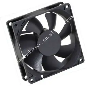 Shenzhen YCCFAN Proyektor Tanpa Sikat 80MM 8025 Dc Kipas Angin Sarung Pendingin Aksial 80X80X25 12V