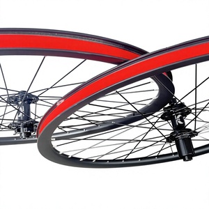 Juego de Ruedas <span class=keywords><strong>para</strong></span> Bicicleta de Carretera, Gravel y <span class=keywords><strong>Ciclocross</strong></span>, Ultraligeras, 32 Radios de Acero, Freno de Disco, Llanta de Aleación de Aluminio de Doble Capa 700C - Product Image 2