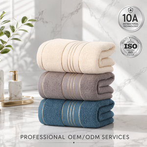 <span class=keywords><strong>Serviette</strong></span> <span class=keywords><strong>de</strong></span> <span class=keywords><strong>bain</strong></span> <span class=keywords><strong>de</strong></span> luxe épaisse <span class=keywords><strong>de</strong></span> qualité hôtelière et spa, <span class=keywords><strong>grande</strong></span> <span class=keywords><strong>taille</strong></span> 70x140cm, super douce, absorbante et à séchage rapide, vente en gros - Product Image 1