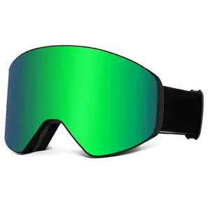 Chất lượng cao chống sương mù từ kính trượt tuyết bril kính tùy chỉnh Snowboard kính, kính trượt tuyết, mùa đông tuyết Snowboard