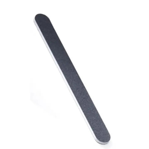 Lime à ongles professionnelle double face en émeri, personnalisable avec logo, lavable, grain 100/180, pour manucure et pédicure, vente en gros - Product Image 1