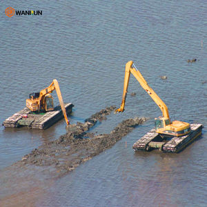 Excavadora Anfibia <span class=keywords><strong>de</strong></span> Orugas a Precio <span class=keywords><strong>de</strong></span> Fábrica, Draga Anfibia Doosan CAT para Operaciones en Pantanos y Aguas Poco Profundas - Product Image 5