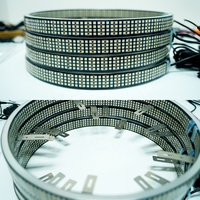 Kit de Luces LED RGBW de 8 Filas y 4 Piezas de 15" y 17" para Ruedas, Múltiples Colores, Cuatro Filas, Doble Cara, Control Remoto por Aplicación, para Camiones y Vehículos Todoterreno, IP67