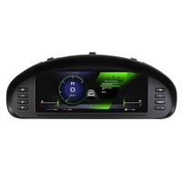 Tableau de bord numérique LCD 10,25 pouces pour Peugeot 407 407SW 2004-2010, compteur de vitesse numérique OBD, panneau d'instruments automatique