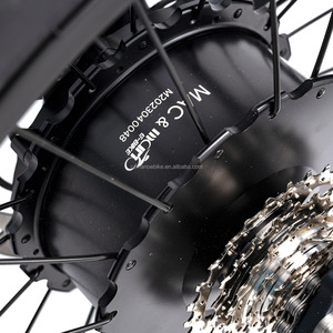 Bicicleta Eléctrica Súper Rápida con Neumáticos para Nieve de 20 Pulgadas, Motor de 1000W, Velocidad Máxima de 55-60 km/h, Alimentada por Batería de 52V 20AH, Estilo Retro-MX Fatbike - Product Image 3