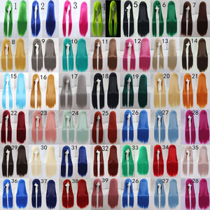 Peluca de Cosplay Larga y Lisa de 100 cm (40 Pulgadas) de Colores Variados, Ideal para Fiestas, Gran Venta - Product Image 5
