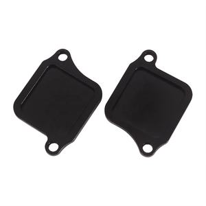 675 <span class=keywords><strong>675R</strong></span> 2013-2017 Cubierta de placa de bloque de smog de motocicleta de aluminio - Product Image 2