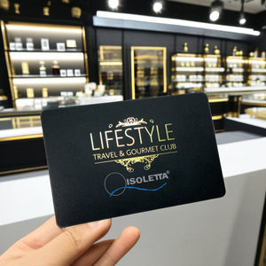 High Quality Custom PVC Business <b>Cards</b> with <b>Gold</b> Logo Hot Stamp Shine & Hologram Effect Offset Printing-Plastic Printing Product - Product Image 3