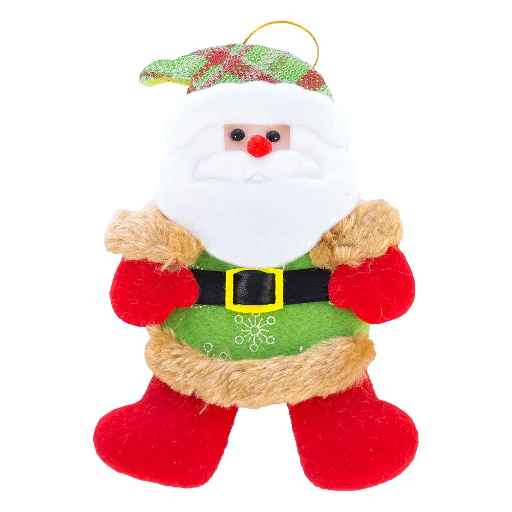 Christmas Decoration Pendant Supplies Christmas Cartoon Snowman Rag Doll Christmas Scene Pendant