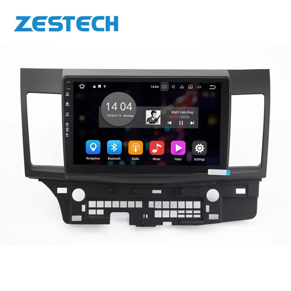 ZESTECH Factory 8 Zoll 2 Din Auto GPS Navigator für Mitsubishi Lancer EX Autozubehör