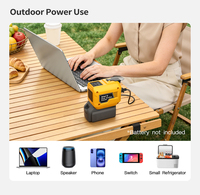 OEM ODM Convertisseur de puissance CA 18V vers 220V 250W, Onduleur DC-AC à onde sinusoïdale modifiée de qualité, Outil