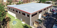 Estructura de Acero Prefabricada Económica para Taller, Edificio Industrial, Almacén con Estructura de Acero y Entrepiso