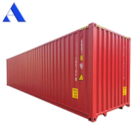 NOUVEAU Stock à Tianjin, Qingdao, Shanghai à vendre : Conteneur maritime vide pour marchandises sèches, 40 pieds de long, 40 pieds HQ HC High Cube