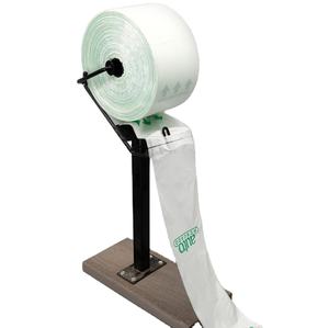 Sac de produits en plastique compostable transparent HDPE/LDPE écologique avec gousset latéral pour l'emballage et les expositions - Product Image 4