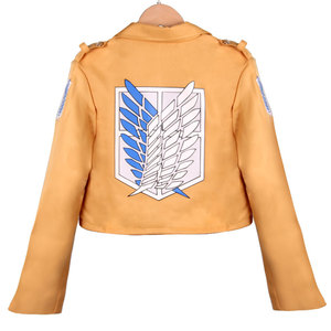 เสื้อแจ็คเก็ต Gupao Apparel Attack on Titan Survey Corps สำหรับคอสเพลย์อนิเมะ ทำจากโพลีเอสเตอร์ เหมาะสำหรับฮาโลวีนและการเล่นบทบาทสมมติ - Product Image 5