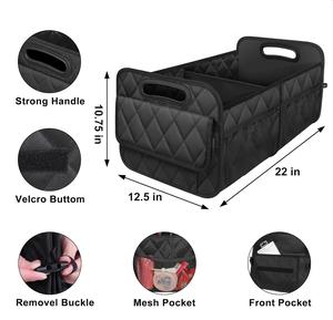 Oem Opvouwbare Waterdichte Auto Kofferbak Organisator Multi-Compartiment Inklapbare Opslag Voor Elke Auto Suv Mini-Bestelwagen - Product Image 2