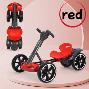 Trẻ em di động điện bốn bánh Go-Kart có thể gập lại xe đồ chơi trẻ em với pin không cần cài đặt đi Kart - Product Image 2