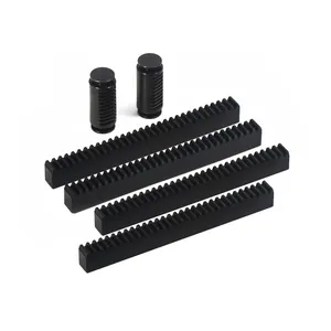 Wholesale Great Standard Alloy Steel Straight Helical Teeth Black Gear Rack For CNC Engraving Machine