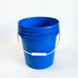 Cubo de Pintura Cilíndrico de Plástico PP de 20L, Contenedor de Almacenamiento de Productos Químicos de 5 Galones - Product Image 3