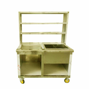 Victory Kitchen Malaysia Indonesia Thailand ที่กำหนดเอง Stall Coffee หม้อกาแฟ kwali ช่วงอาหารรถบรรทุกสแตนเลส - Product Image 6